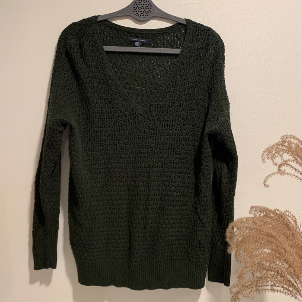 V-neck sweater